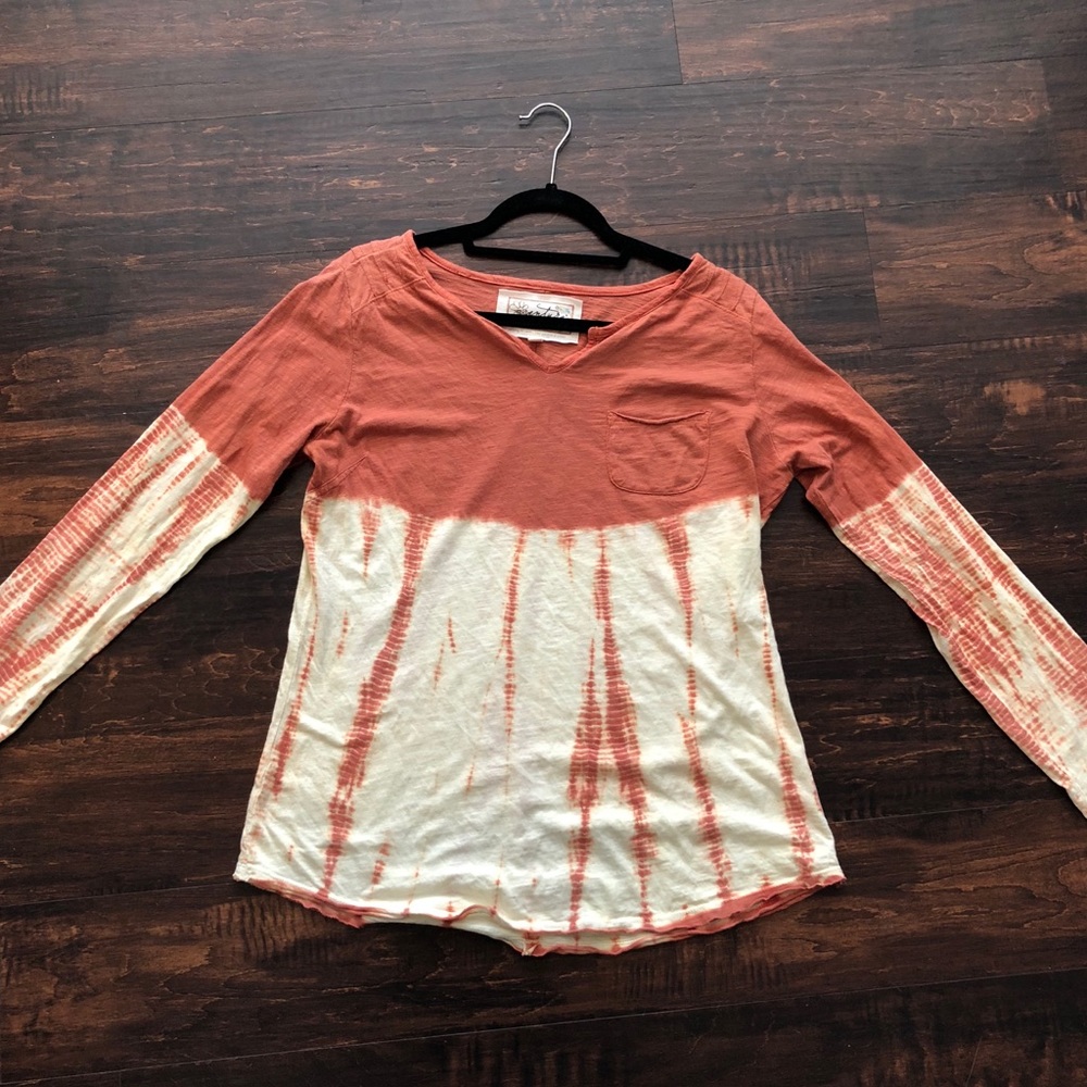 Brunt Orange Dyed Top